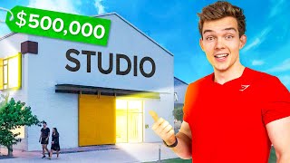 I Built My Dream YouTube Studio New Studio Tour [upl. by Sara-Ann174]