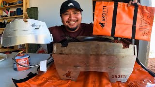 BEST Compact Grill for Camp Skotti Grill 1 Year Review [upl. by Kahcztiy]