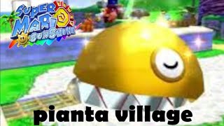 pianta village super mario sunshine gameplay walkthrough 100 complete [upl. by Muire298]