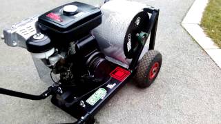 Snowboard winch Honda G200 engine [upl. by Aziza]