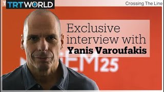 Full exclusive interview with Yanis Varoufakis  Crossing the Line [upl. by Blodget]