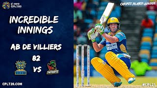 An AMAZING batting display by AB De Villiers at the Kensington Oval [upl. by Odille]