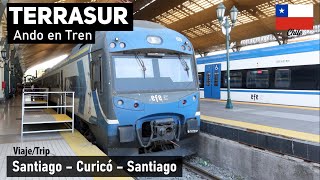 Viaje TREN SANTIAGO CURICÓ en UTS 444 609  Ando en Tren [upl. by Lihkin]