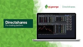 StGeorge Directshares Pro trading platform [upl. by Kira]