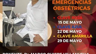 MANEJO DE CLAVES EN EMERGENCIAS OBSTÉTRICAS  PRIMERA SESIÓN DÍA 03  SOCIEMDAC [upl. by Auod768]