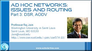 Ad Hoc Networks Issues and Routing Part 3 DSR AODV [upl. by Janek]