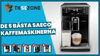 De 5 bästa Saeco kaffemaskinerna [upl. by Asinla]