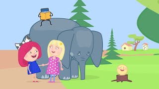 54 Fairytale of Smarta and Hey 👧🐘📚  Smarta and the magic bag [upl. by Nnaeitak]