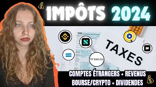 GUIDE de lImpôt en BOURSE 2024 [upl. by Ellered]