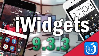 INSTALL WIDGETS on IPHONE jailbreak tweak [upl. by Alimac307]