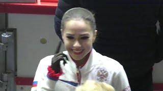 Alina Zagitova GP Helsinki 2018 FS FULL Practice A1 [upl. by Sams]