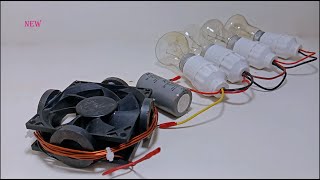 220v Generator into Self Running Motor Generator [upl. by Eiro]