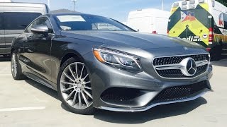 2016 Mercedes Benz S Class S550 Coupe 4Matic Full Review Exhaust Start Up Short Drive [upl. by Moguel277]