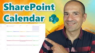 📆How to create a modern and colorful calendar view in SharePoint [upl. by Adaiha450]