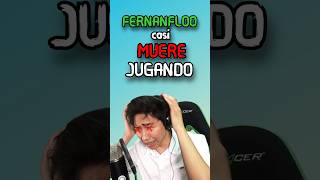 FERNANFLOO casi MUERE mientras GRABABA l jugando five nights at freddys [upl. by Teiluj]