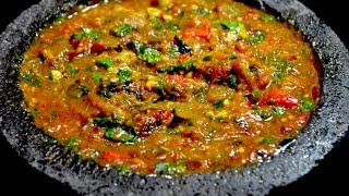 La mejor salsa que vas a comer en tu vida Salsa para tacos o burritos [upl. by Aikem]