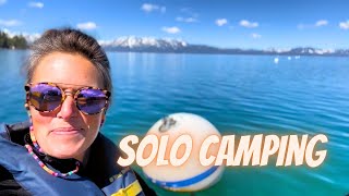 Solo RV Camping at Lake Tahoe JJs Adventure Begins [upl. by Adrienne793]