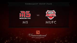 M5 vs MUFC  Group Stage  Dota 2 International [upl. by Isleen661]