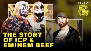 Insane Clown Posse Reveals Intense Eminem Beef Origins amp Slim Anus Diss [upl. by Oalsecnew]