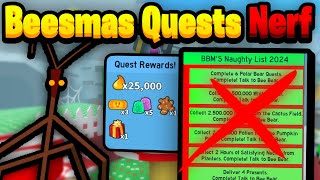 QUEST NERF Beesmas UPDATE  Onett Making It Easier [upl. by Unni724]