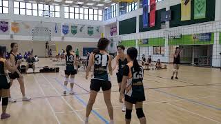 ISSFHK U20 Volleyball Div 2 CIS vs AIS 1st game 9th Oct 2024 [upl. by Gildus942]