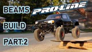 PROLINE RACING 110 TWIN IBEAM 2WD PRERUNNER BUILD PART 2 [upl. by Lagas]