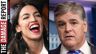 Alexandria OcasioCortez DESTROYS Sean Hannity [upl. by Haidebej]