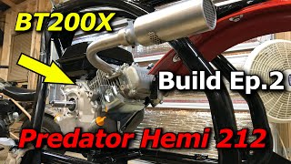 BT200X Build Series Ep2  Prepping Predator 212 Hemi STAGE 1 for Installation 4K [upl. by Ready]