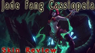 Jade Fang Casssiopeia  League of Legends Skin Preview HD [upl. by Lizzy]