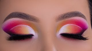 NEW ABH NORVINA COLLECTION VOL1 EYESHADOW PALETTE  Cut Crease Tutorial [upl. by Yeldua]