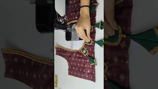 Easy and Beautiful blouse design cutting and stitching short video [upl. by Yerbua]