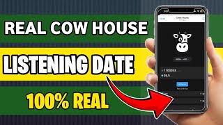 Finally 😱 Real Cow House Airdrop Tokens Withdrwal Start  Real cow house airdrop Listing [upl. by Upali]