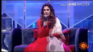 Nayanthara talk about thalapathy vijay [upl. by Shaughn991]