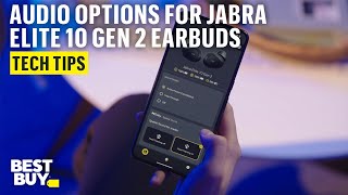 Demo the Jabra Elite 10 Gen 2 Earbuds – Tech Tips from Best Buy [upl. by Oad]