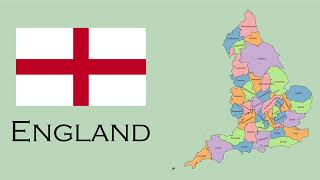 Historic Counties of England bitesize [upl. by Ahsimat]