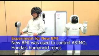 Honda Develops BrainMachine Interface Technology [upl. by Ahseiym]