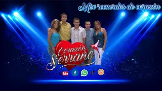 MIX CORAZON SERRANO  CORAZÓN SERRANO PIURA  PERÚ 🎶🎤  CLASICOS DE ORO 🎹🎺 [upl. by Kreis]