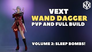 Wand Dagger PvP and Build  Throne and Liberty  Vext volume 2 Sleep Bombs [upl. by Ahsai]