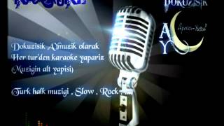 Kor kursun  Dokuzisik aymuzik karaoke [upl. by Aihsit]