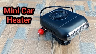 mini car heater12v car heatercar heatercar defoggercar fogingco toolswindshield defogger [upl. by Eissej]