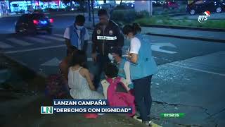 Lanzan la campaña Derecho con dignidad [upl. by Foss812]