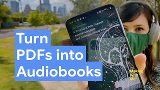 How to convert PDFs to audiobooks with machine learning [upl. by Lani]