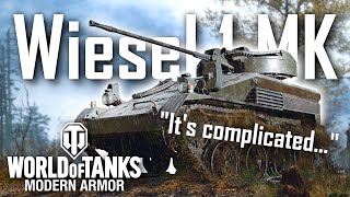 Wiesel 1 MK Prototype  Tank Review  World of Tanks Modern Armor [upl. by Ardnael]