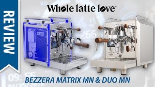 Bezzera Duo and Bezzera Matrix dualboiler  part 1 [upl. by Ephram]