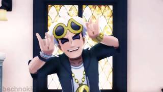 【MMD x Pokemon】Nico Nico Nii Gentleman Beatstep Remix  Guzma [upl. by Aikemet]