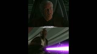 Darth Sidious VS Mace Windu Office starwars edit vs palpatine windu [upl. by Aratnahs511]