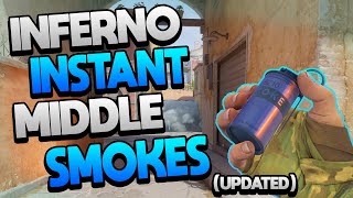 Inferno CT INSTANT Mid Smokes  CS2 [upl. by Eetsud929]