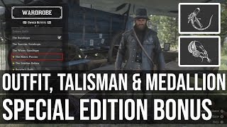 Nuevo Paraiso Outfit Talisman amp Medallion  Special Edition Bonus Content  Red Dead Redemption 2 [upl. by Brandy487]