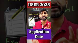 IISER Aptitude Test 2025 Application Form amp Exam Date  IISER Exam Information 2025 iiser2025 [upl. by Yarrum]