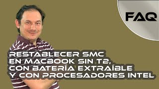 Restablecer SMC en Macbook con batería extraíble  Apple FAQs [upl. by Talmud]